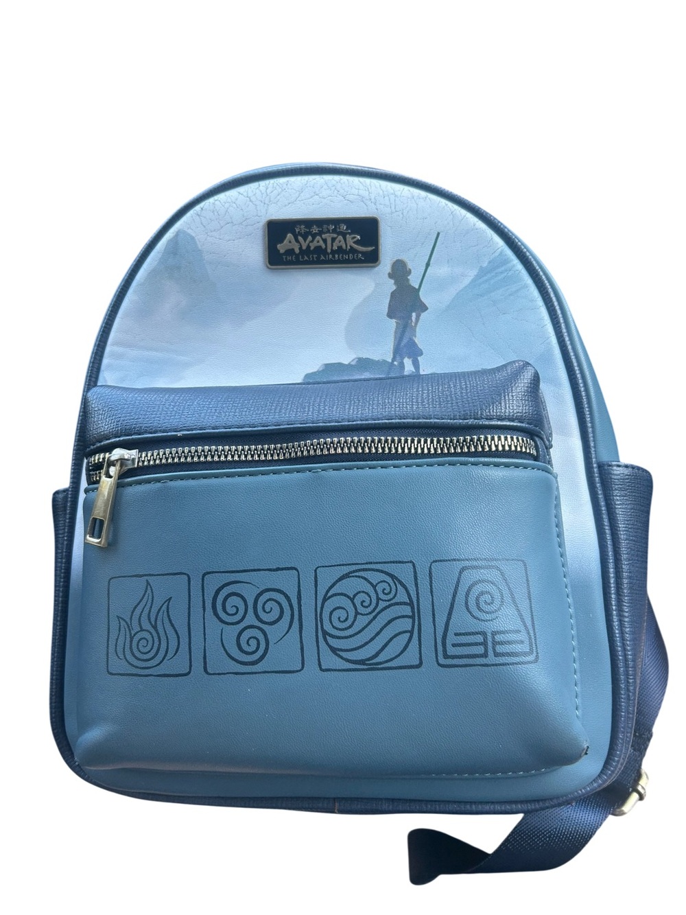 Loungefly  Avatar The Last Airbender Mini Backpack Elements Bioworld Aang